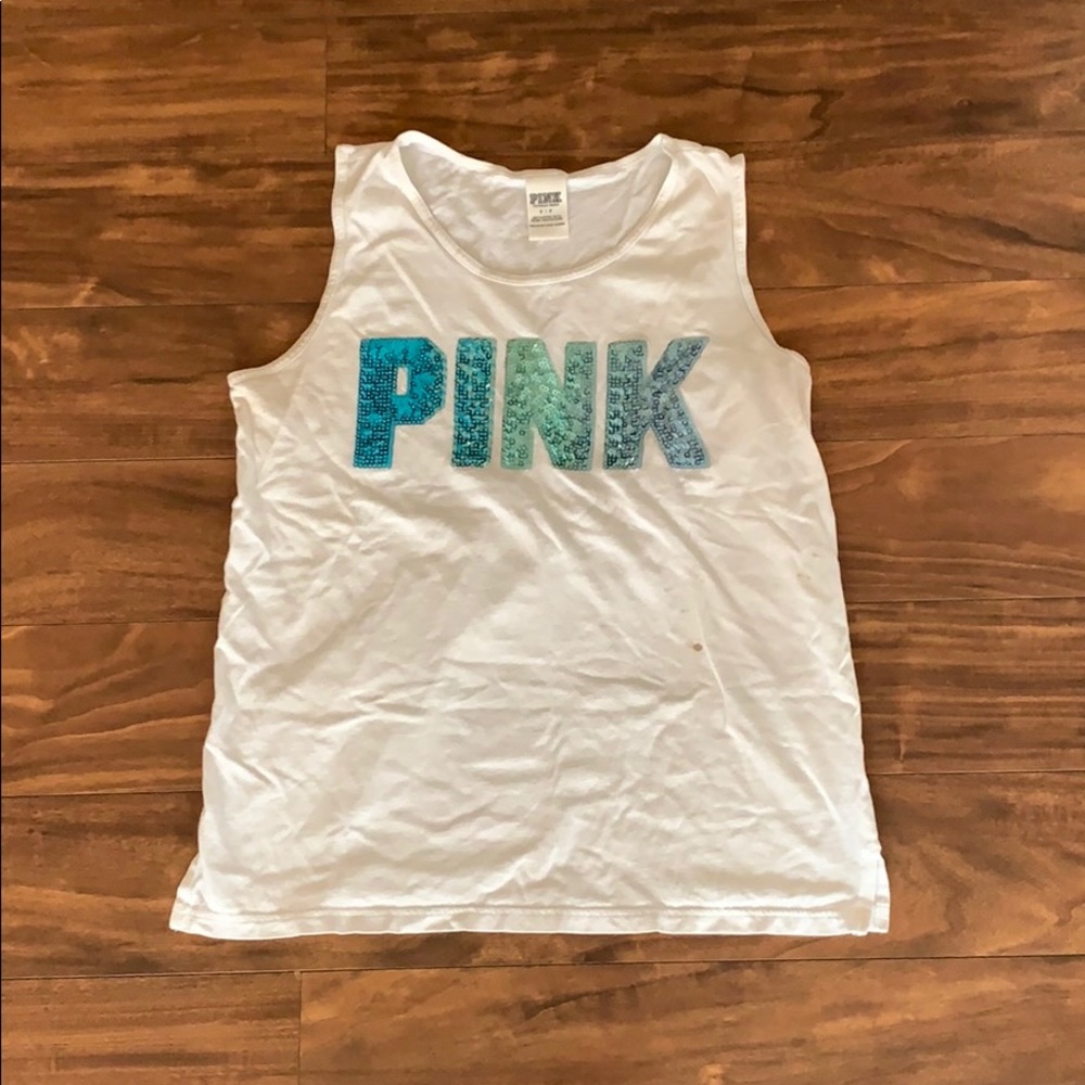 Victoria’s Secret pink tank